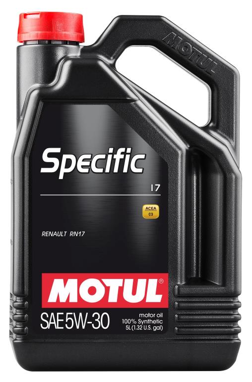 Aceite de motor (Aceite motor) MOTUL SPECIFIC RN17 5L - ref. 109841